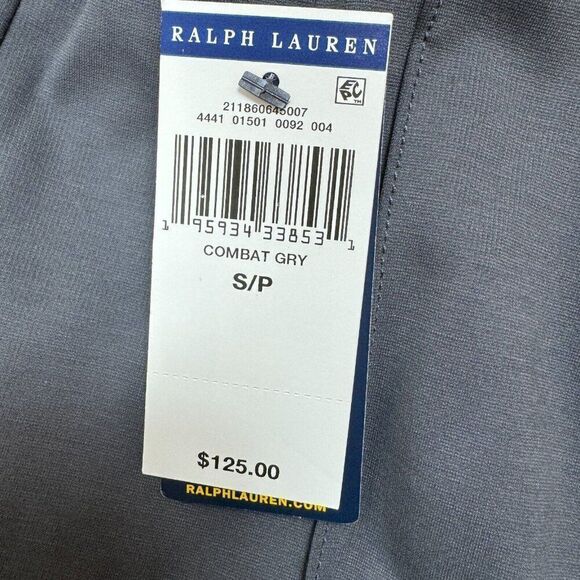 Polo Ralph Lauren High Waisted Pleated Leggings Womens Small Gray 211860645007 - Picture 3 of 3